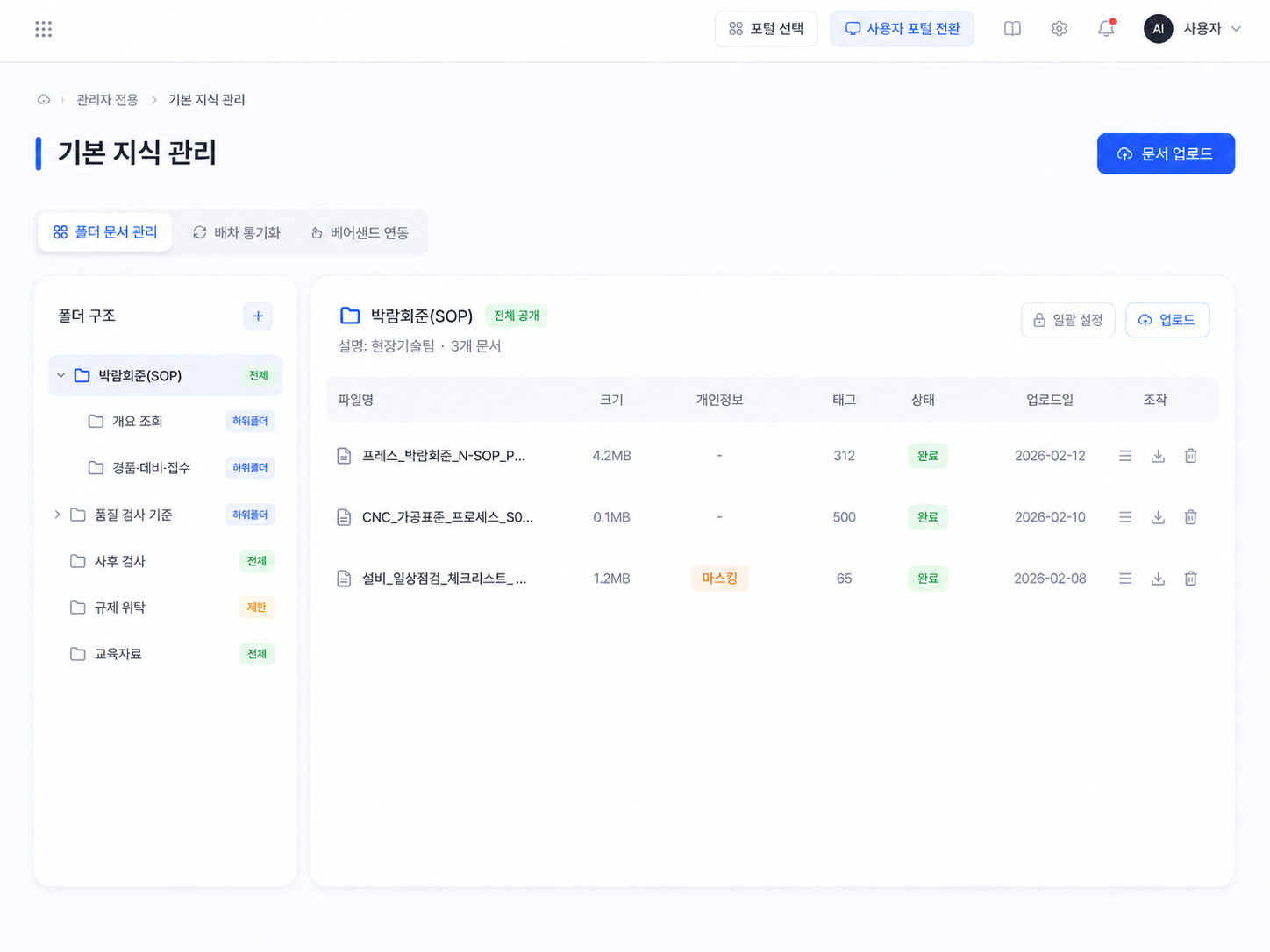 QData permissions and privacy management screen